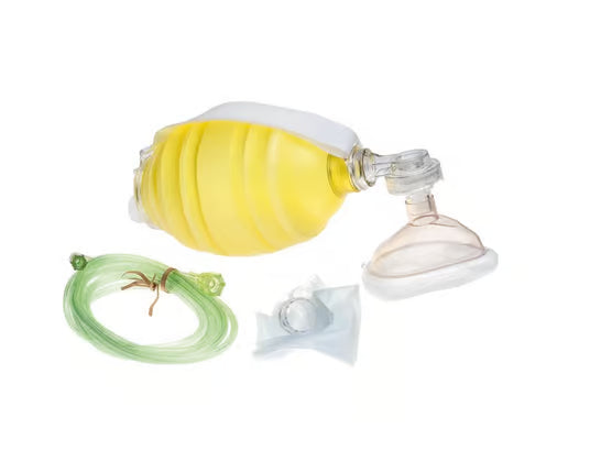 LAERDAL-845241 Resucitador desechable BAG II para adultos con mascarilla n.° 4, paquete de 12