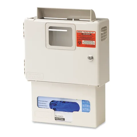 Bowman Dispensers/Marketlab-8555 Lockable Wall Enclosures, Glove Box Dispenser for ML8516 and ML8530
