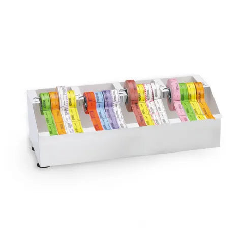 Bowman Dispensers/Marketlab-8709 Metal Medication Label Tape Dispenser, Holds 16 Rolls