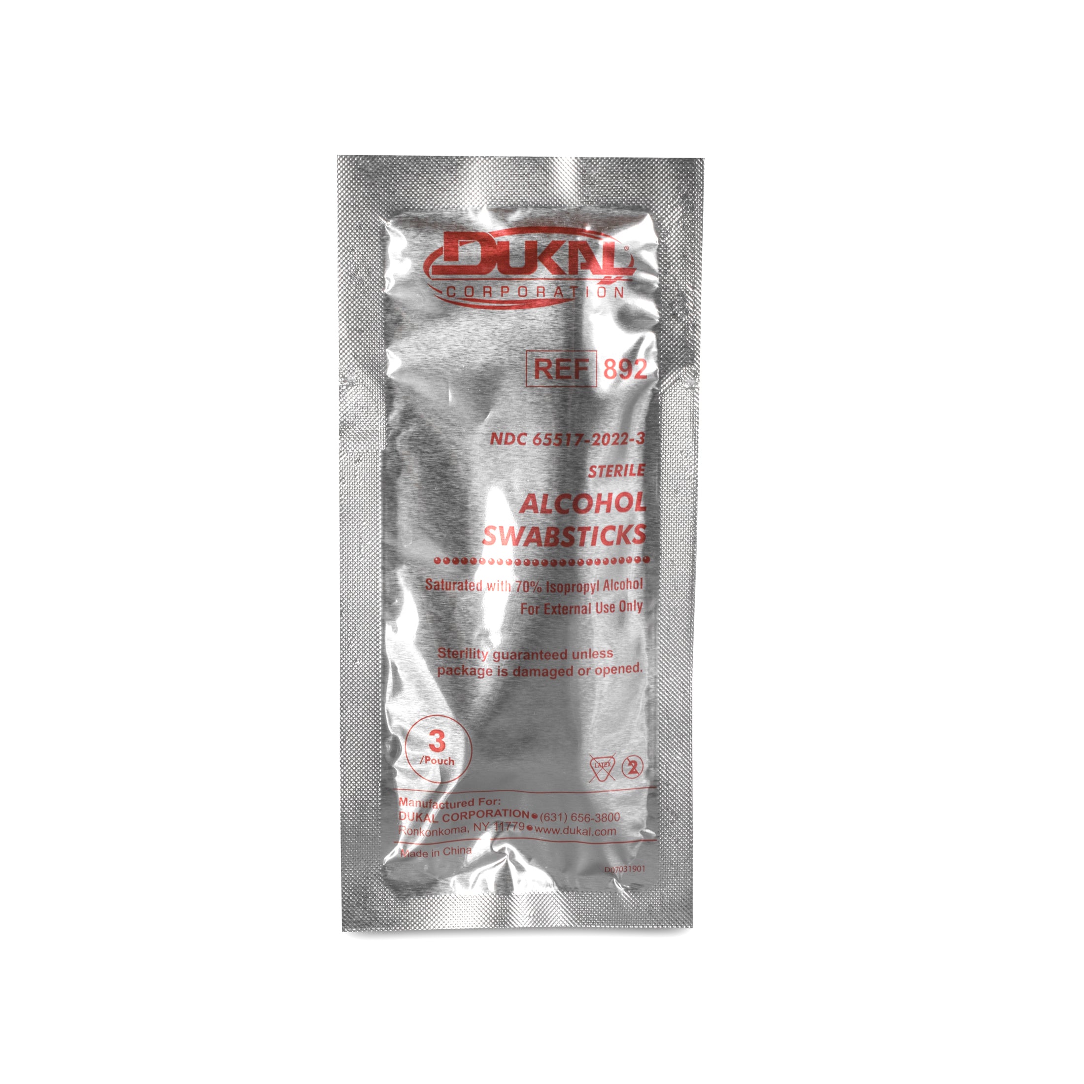 Dukal Corporation Antiseptic Swabstick