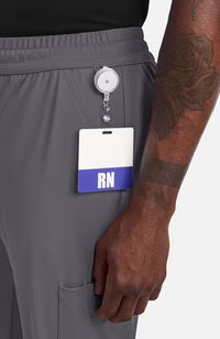 Cherokee Medical Men's 5 Pocket Straight Leg Scrub Pant - Short