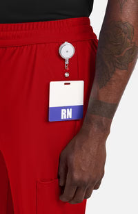 Cherokee Medical Men's 5 Pocket Straight Leg Scrub Pant - Short