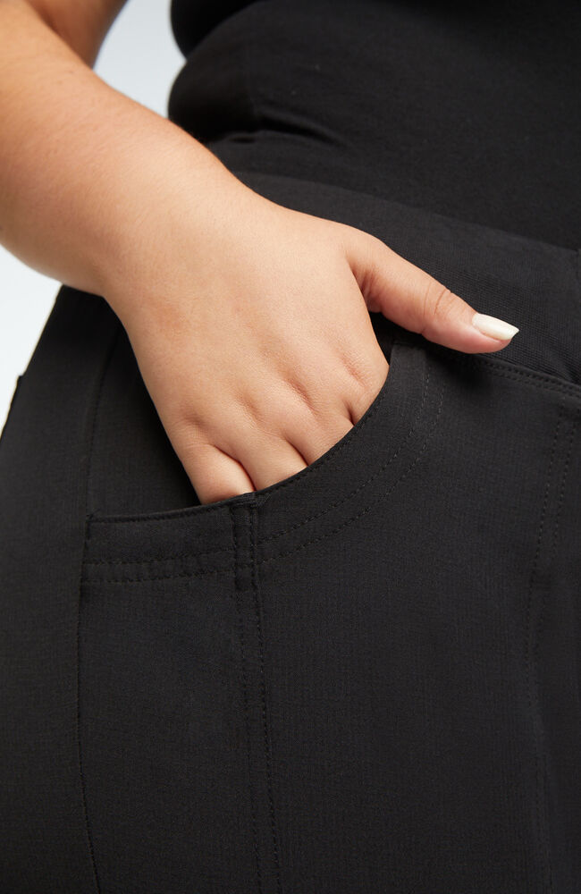 Break On Through by HeartSoul Women's Low Rise Tapered Leg Pant Drawstring Jogger - Tall