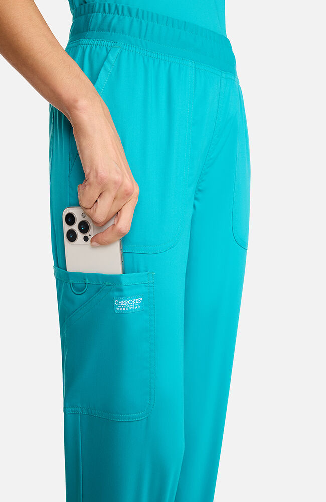 Cherokee Medical Women's Mid Rise Jogger Scrub Pant - Tall