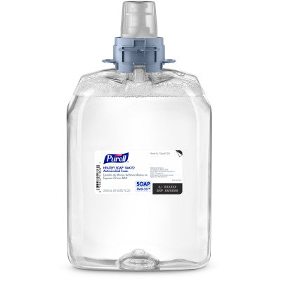 Gojo-5294-02 PURELL® Healthy Soap® BAK E2 Antimicrobial Foam Soap Refill, FMX-20™ Push-Style, 2000mL, Clear (2/cs)