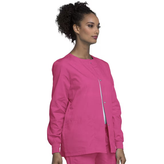 Cherokee Medical WW Originals Women's Snap Front Scrub Jacket