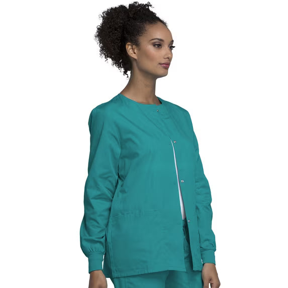 Cherokee Medical WW Originals Women's Snap Front Scrub Jacket