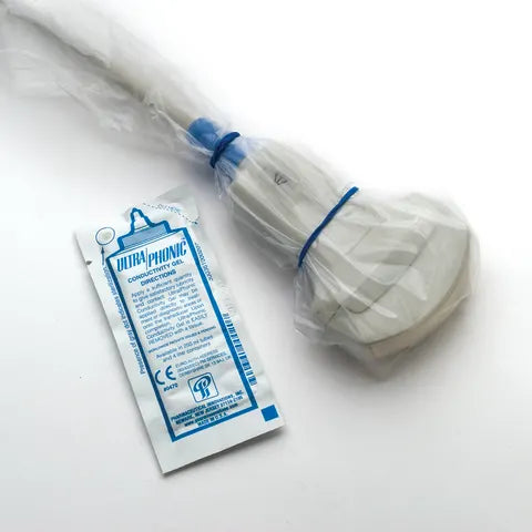 Cone Instruments/Marketlab-910810 Sterile Ultrasound Probe Cover with Sterile Gel, 5"W x 72"L