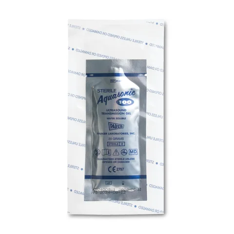 Cone Instruments/Marketlab-911409 Gel, Sterile Aquasonic® 100 Sterile, 20-gram foil pouches, 48/pk