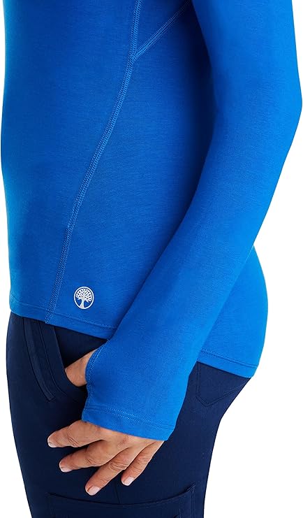 Purple Label by Healing Hands Women's Mackenzie Solid Underscrub Tee