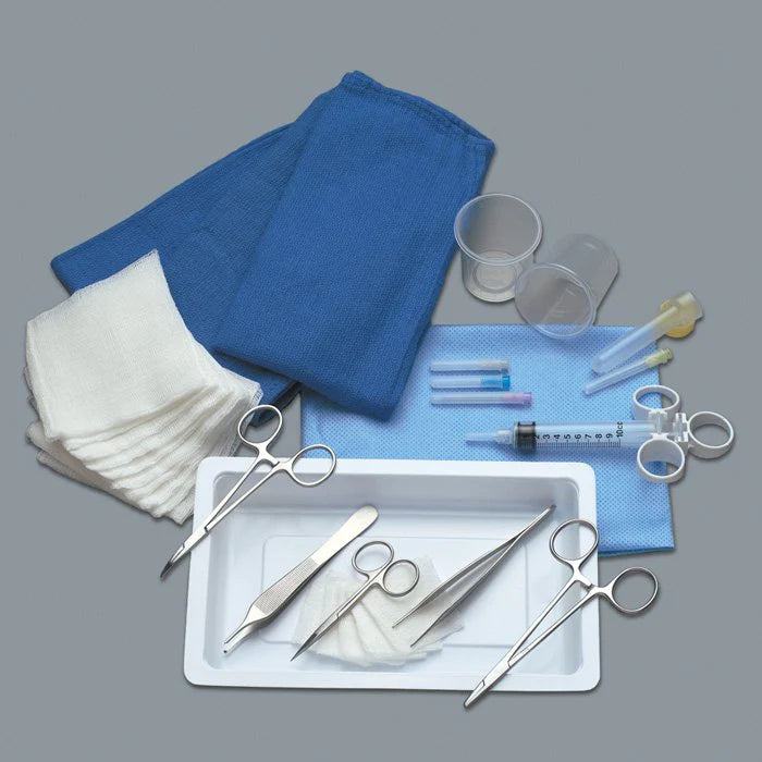 Sklar-96-1927 Toe Nail Removal Tray, 18 items/kit, 10 kits/case