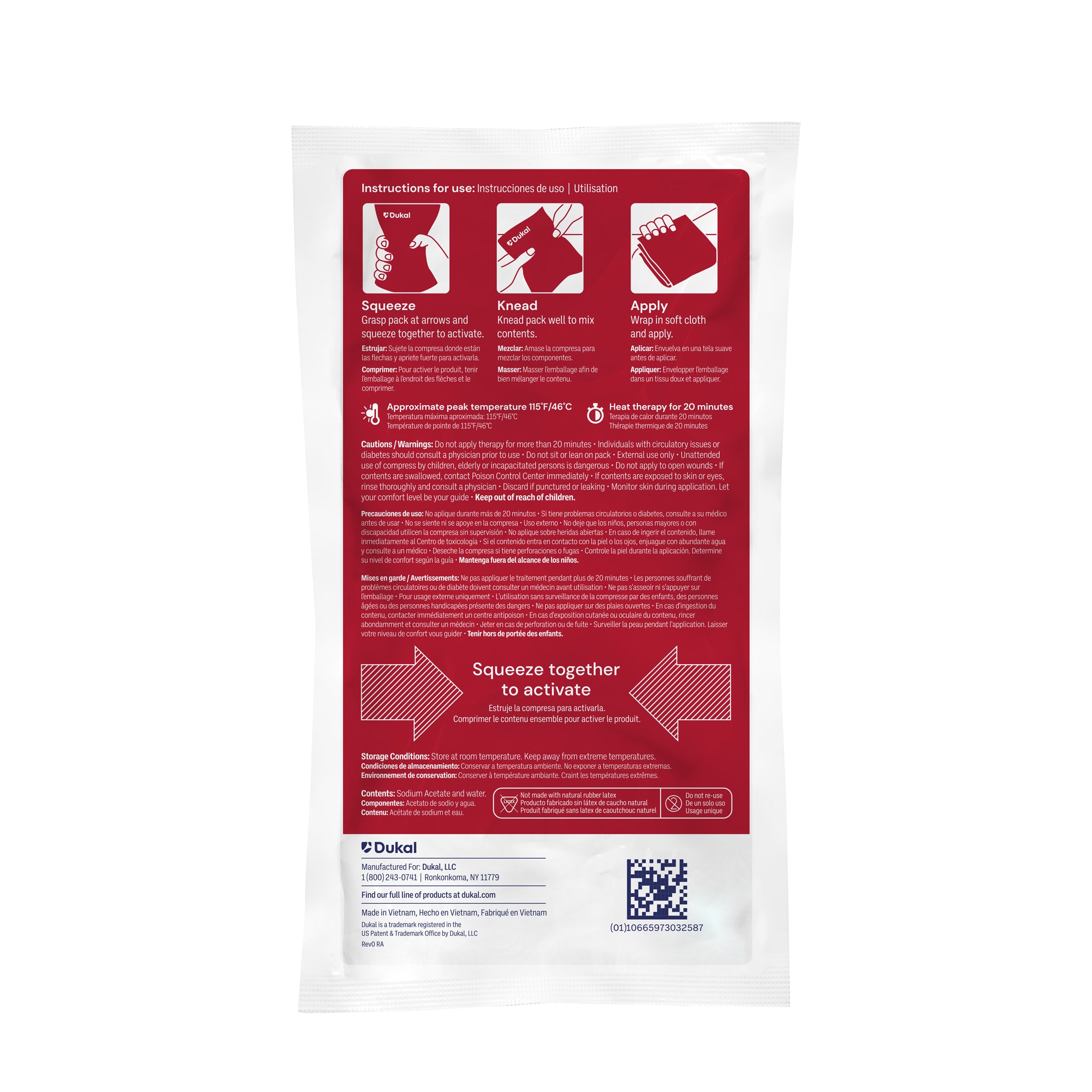 Dukal Corporation Instant Hot Pack