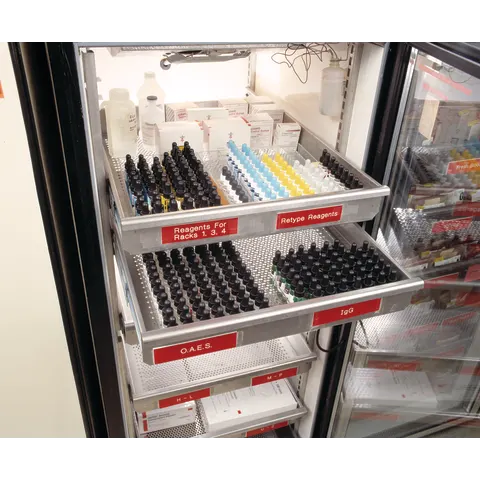 Marketlab-0939 Refrigerator Vial Storage System • 15"W x 15"D x 8.5"H, 1/ea