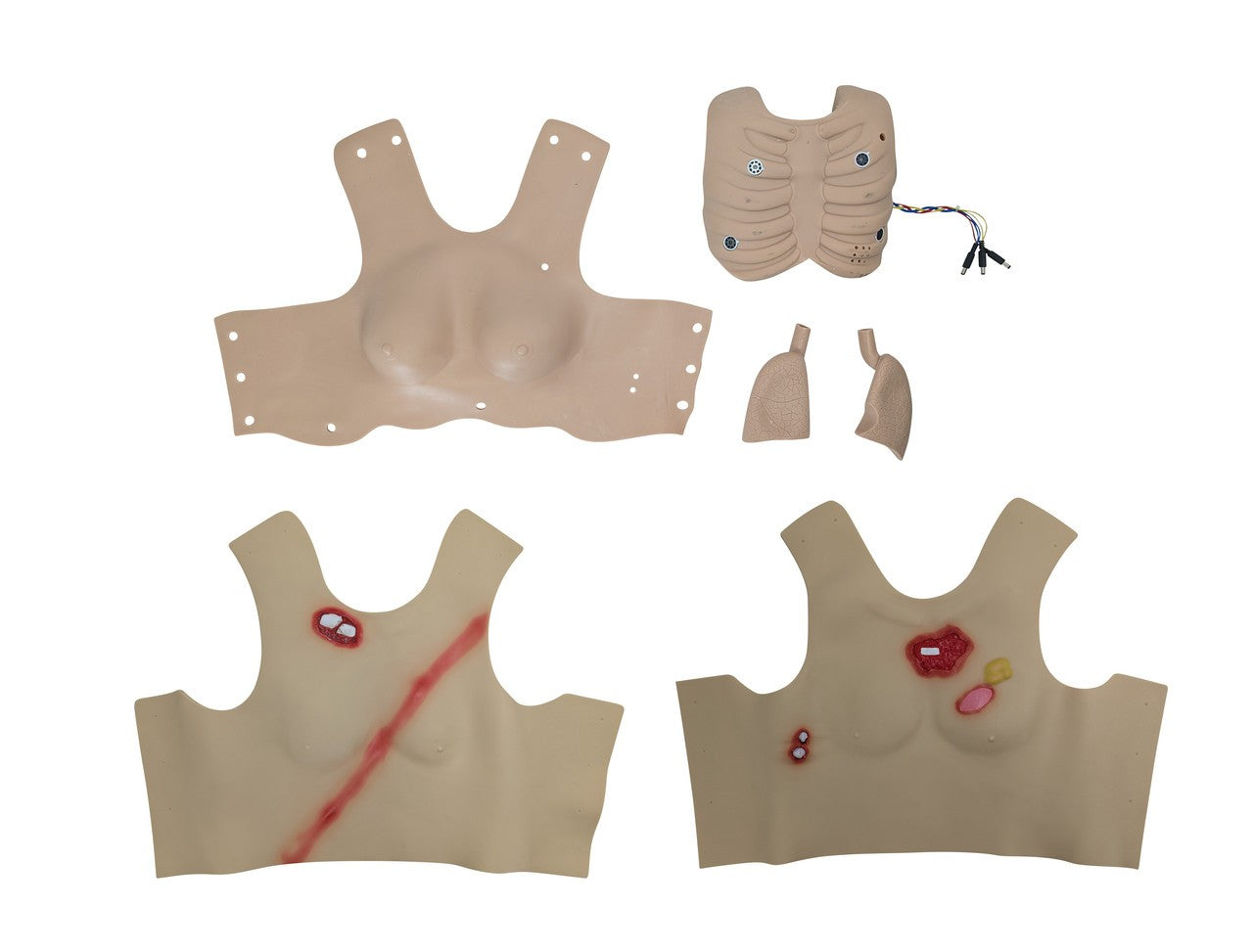 The Anatomy Lab-A-106720 All Purpose Care & Trauma Manikin, 1/ea