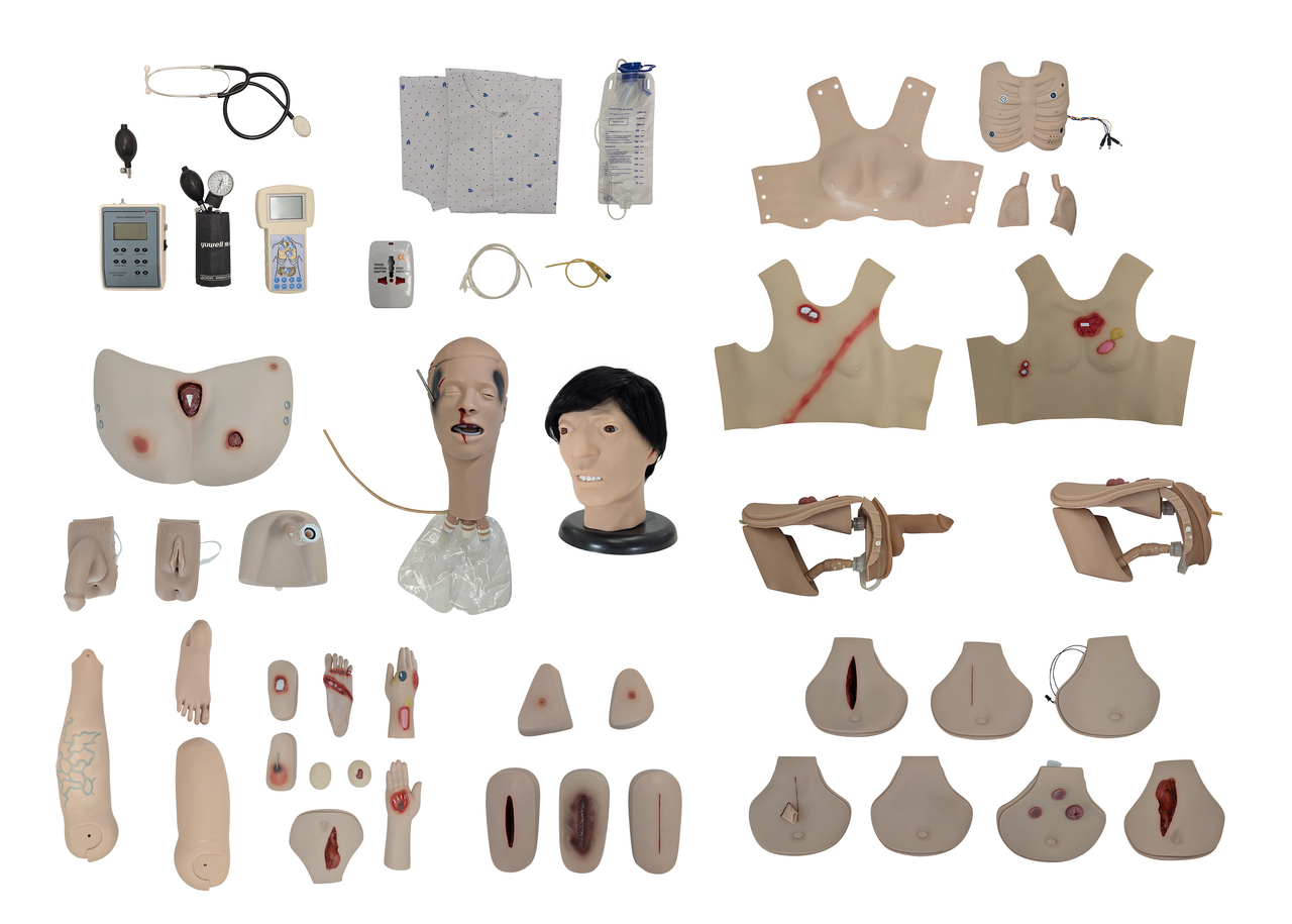 The Anatomy Lab-A-106720 All Purpose Care & Trauma Manikin, 1/ea