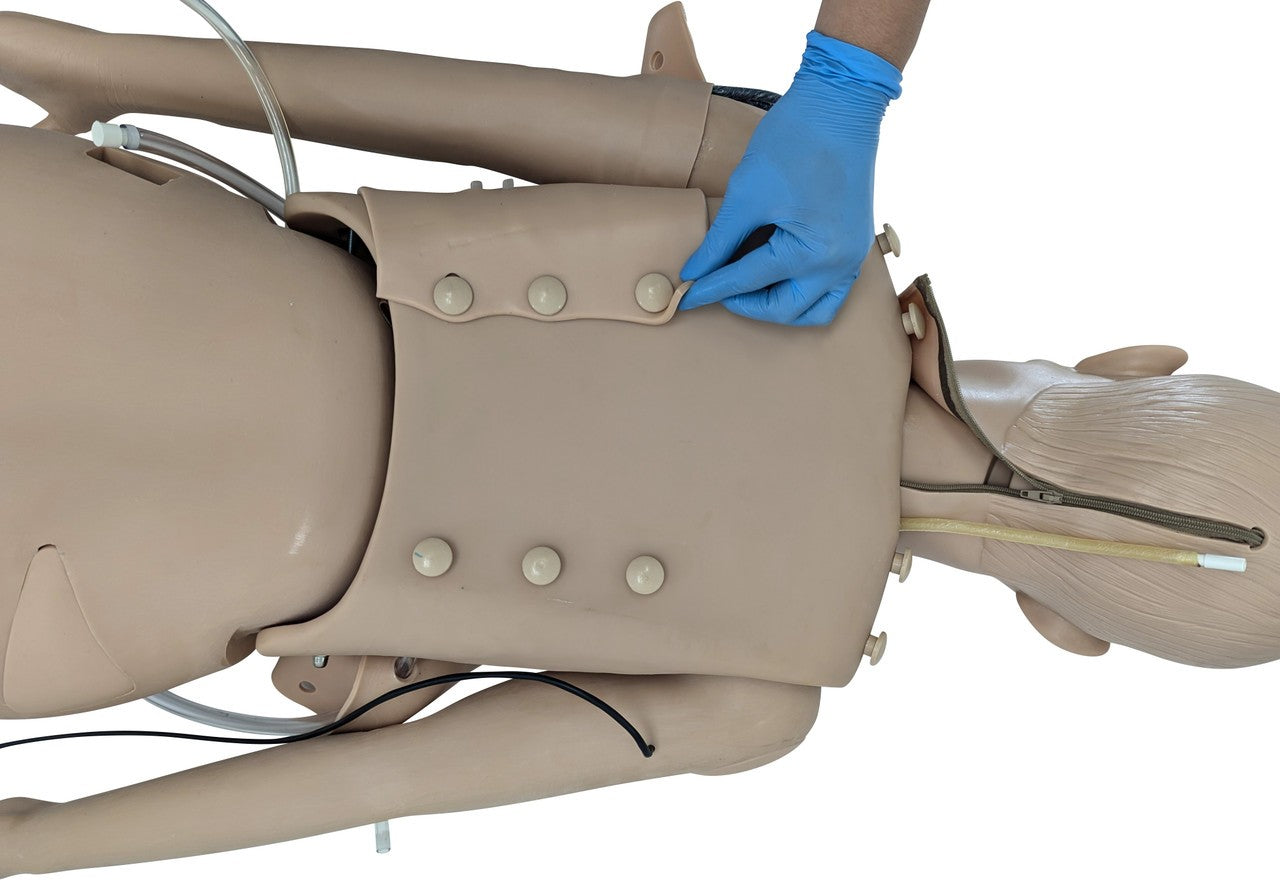 The Anatomy Lab-A-106720 All Purpose Care & Trauma Manikin, 1/ea