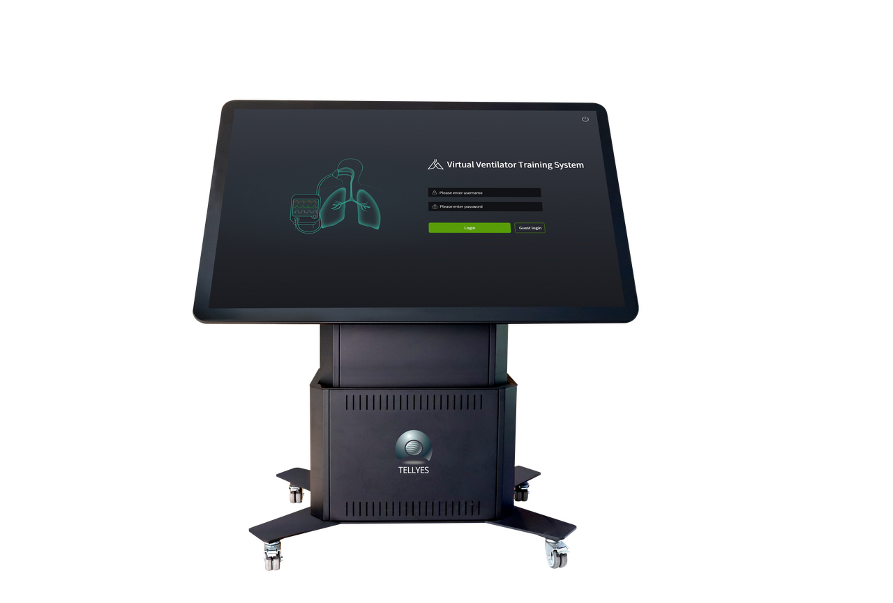 The Anatomy Lab-A-112593 Virtual Ventilator Training System, 1/ea