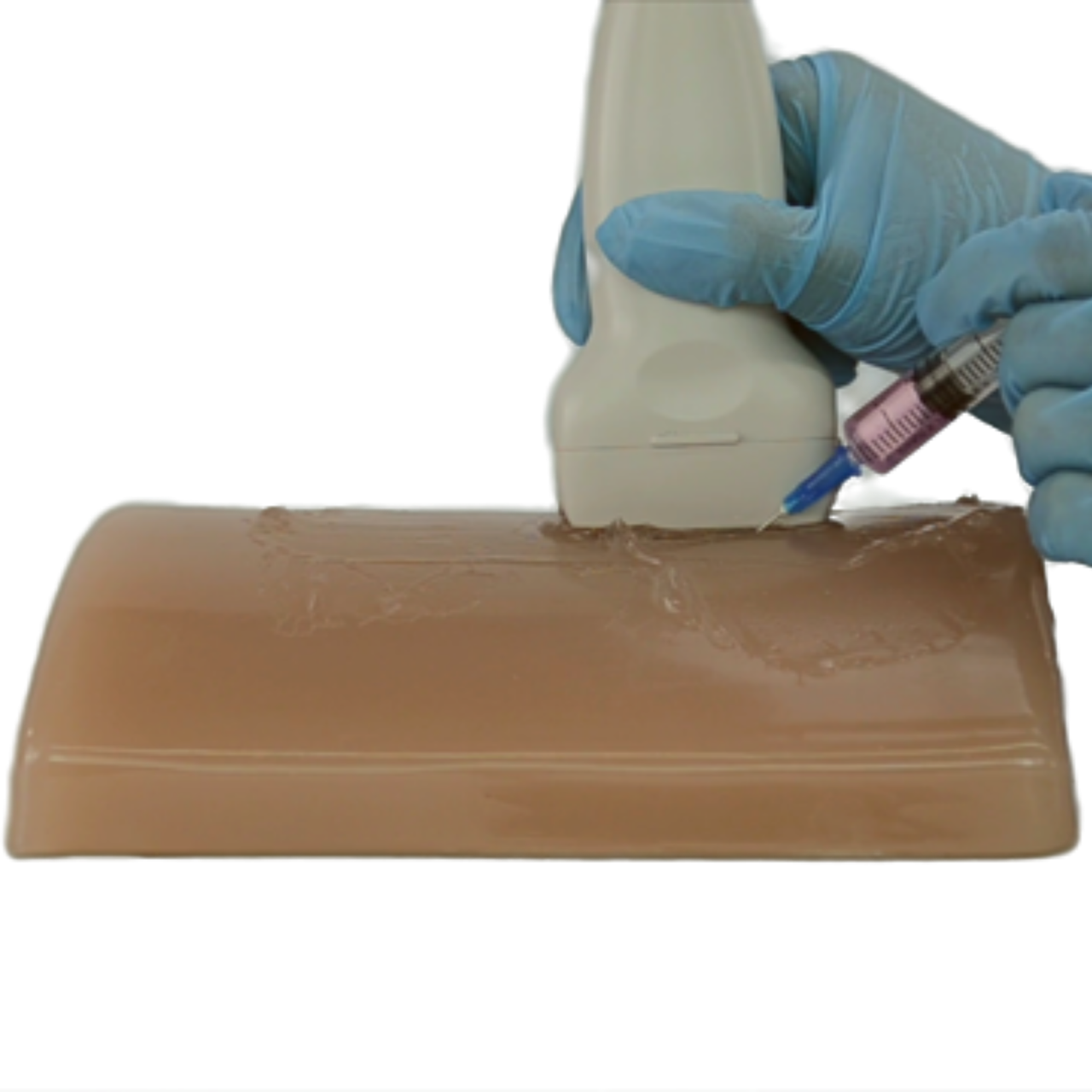 The Anatomy Lab-A-112903 Vascular Ultrasound Training Block with 5 Vessels, 1/ea