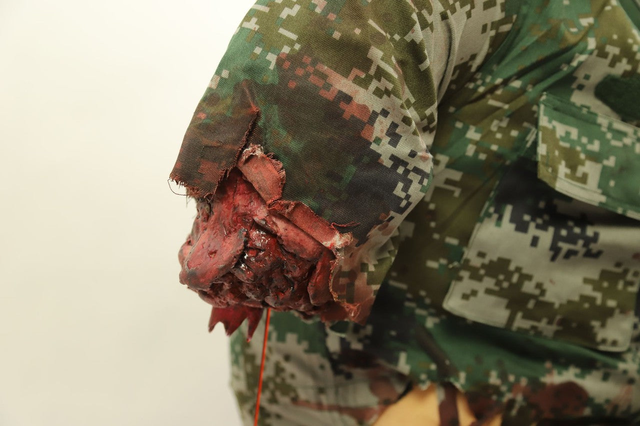 The Anatomy Lab-A-113001 Wearable Blast Wound Kit, 1/set