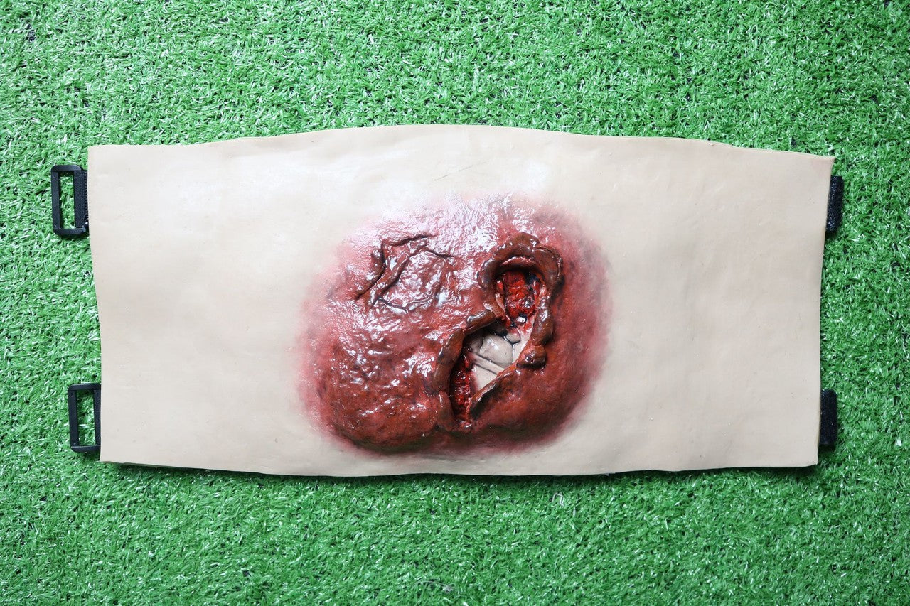 The Anatomy Lab-A-113001 Wearable Blast Wound Kit, 1/set