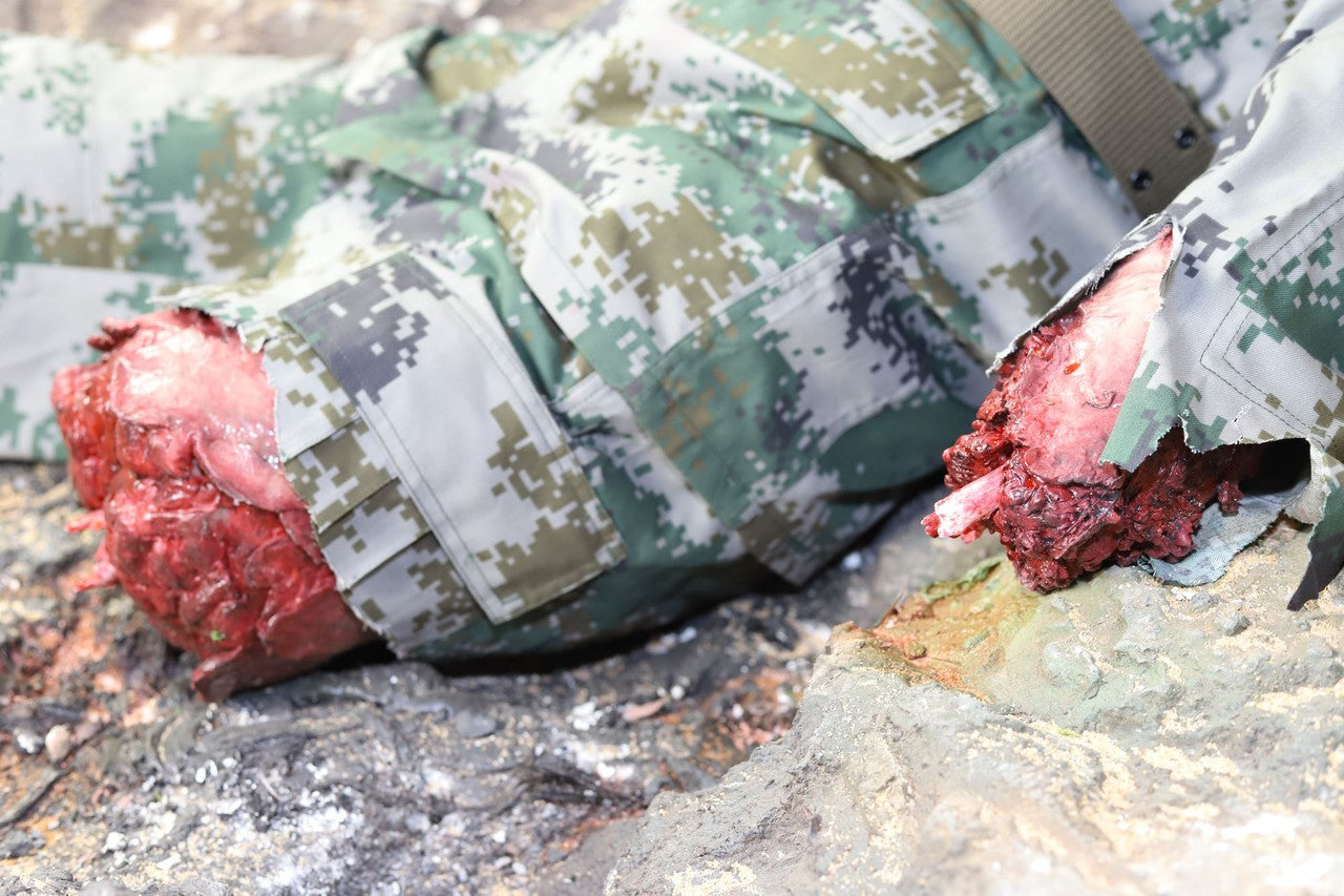 The Anatomy Lab-A-113001 Wearable Blast Wound Kit, 1/set