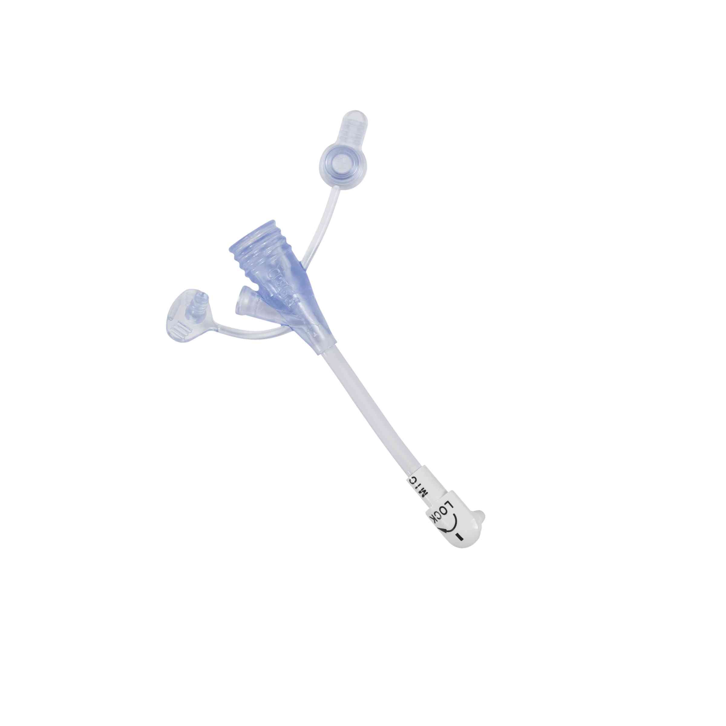 Avanos Medical MIC-KEY Continuous Feed Extension Set, Natural Rubber Latex-Free, Non-Sterile