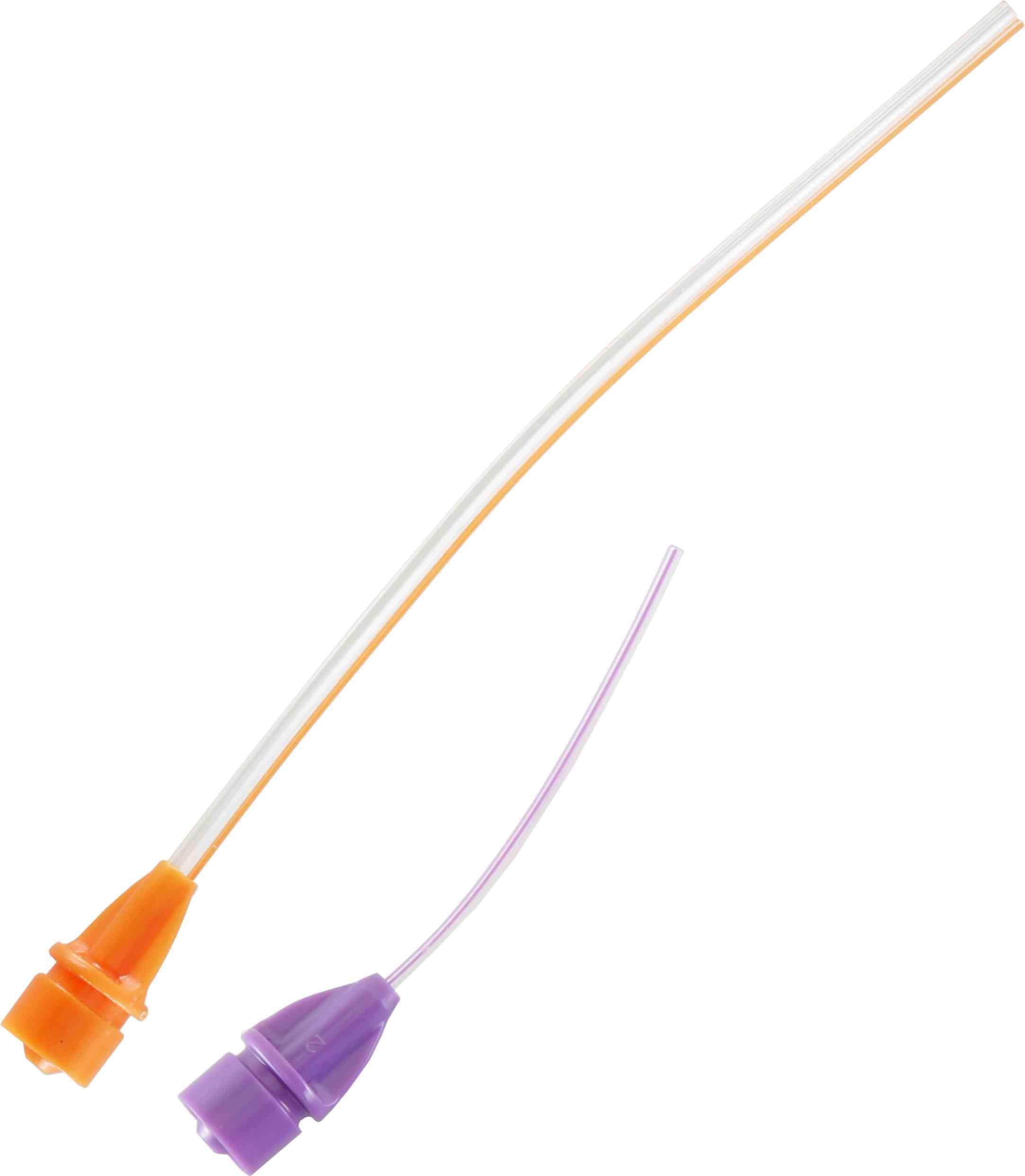 Avanos Medical-PEXT-3STBNC Bore Straw, NEOMED, for use with an Enfit enteral syringe, Aseptic Technique, Sterile, 3 inch, Purple (50/bx)