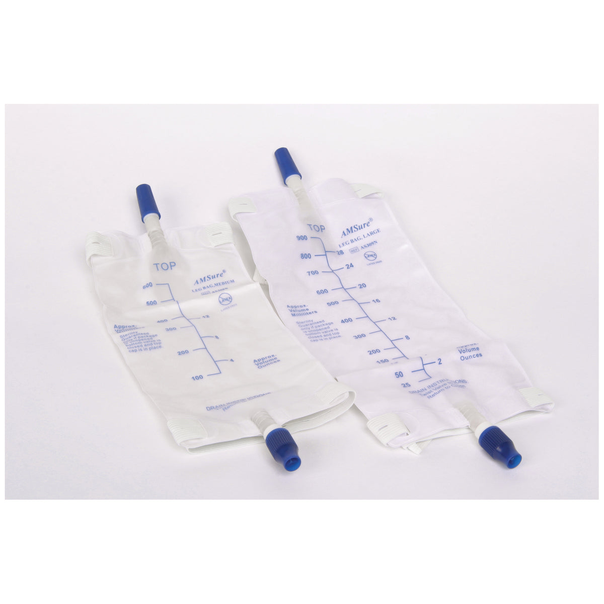 Amsino Leg Bags and Drainage Accessories