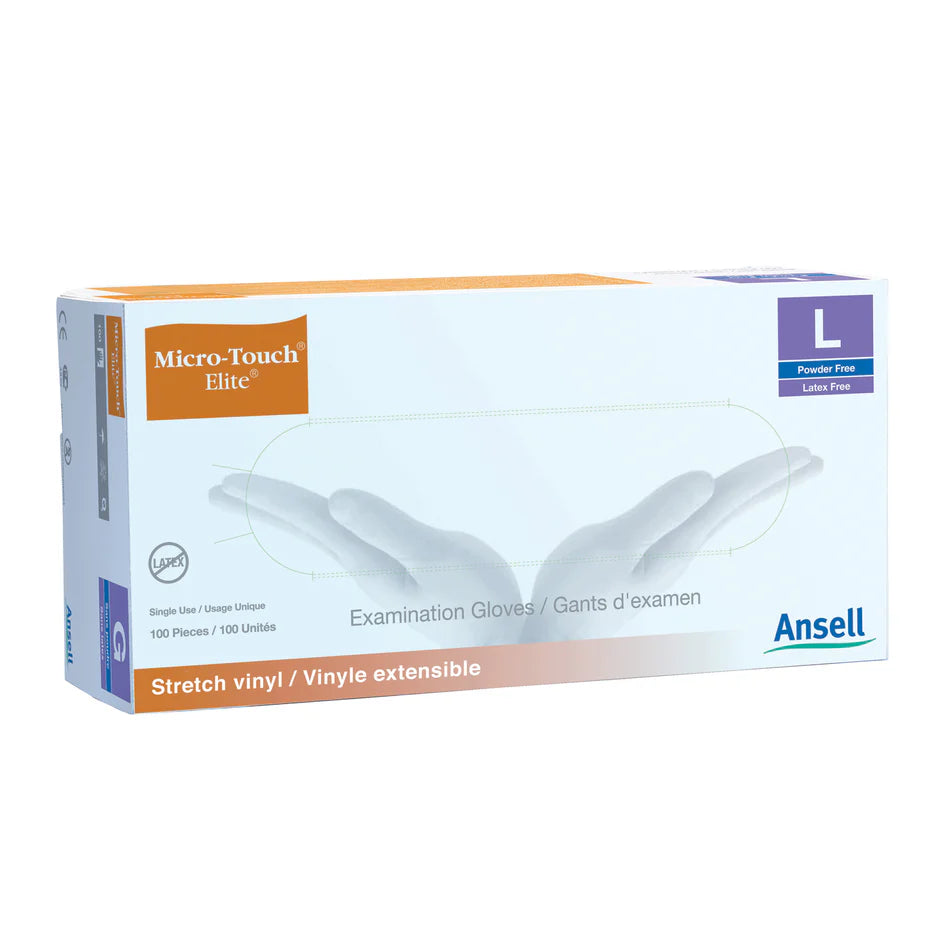 Ansell Micro-Touch® Style 42® Elite® Powder-Free Synthetic Medical Exam Gloves