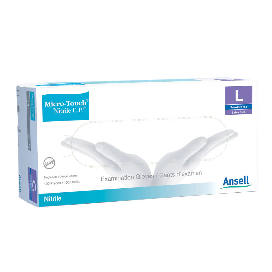 Ansell Micro-Touch® Nitrile E.P. Textured Examination Gloves