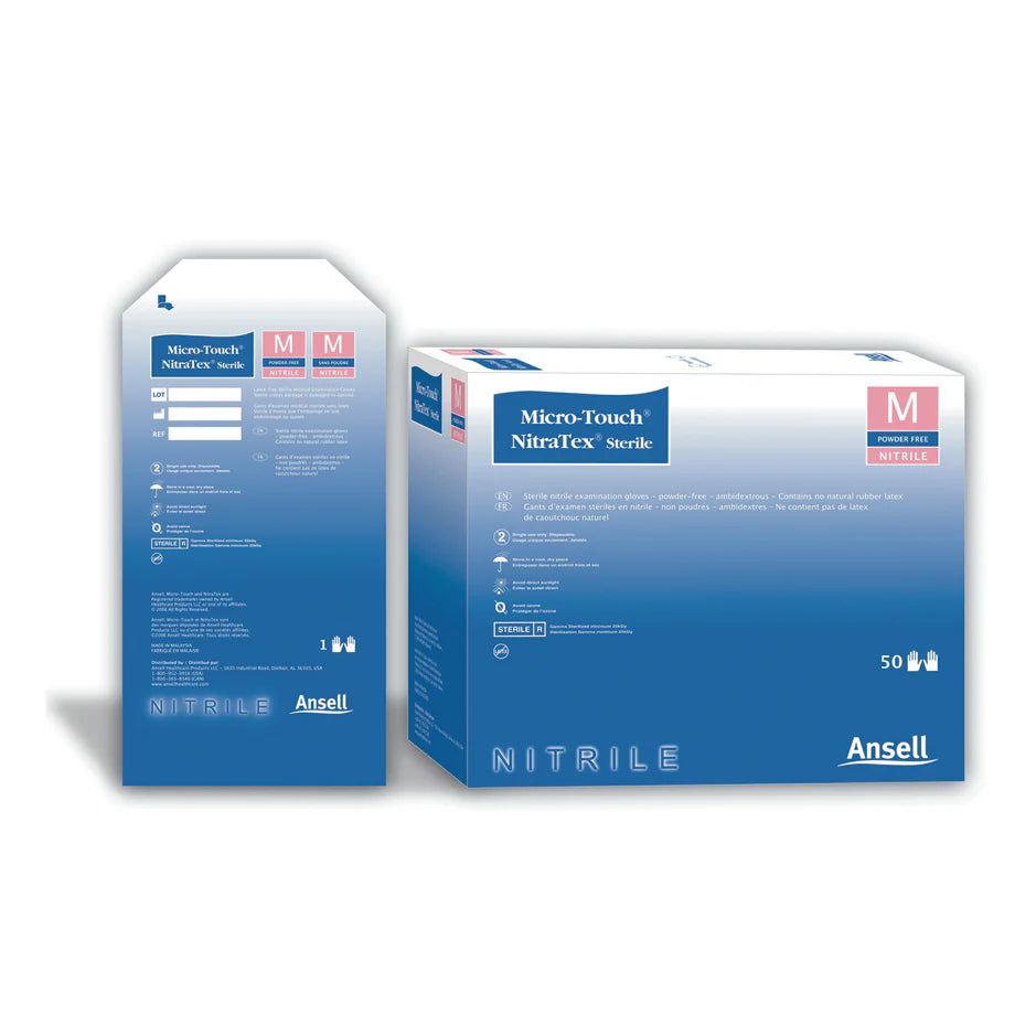 Ansell Micro-Touch® Nitratex® Sterile Exam Gloves