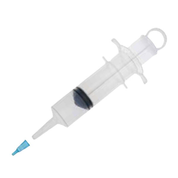 Amsino-AS016NS Syringe with Piston Thumb Control Ring and Resealable Hanger Bag, Non-Sterile (30/cs)