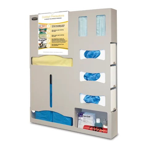 Bowman Dispensers/Marketlab Double Gown Isolation Station