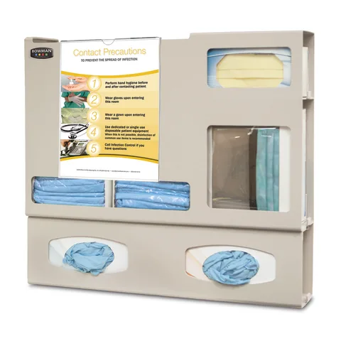 Bowman Dispensers/Marketlab ABS Bulk Double Glove Isolation Station