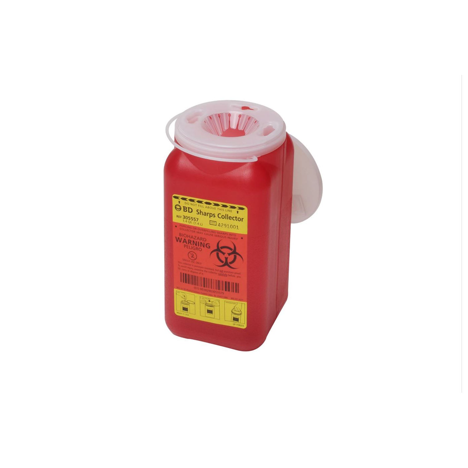 BD Multi-Use One-Piece Sharps Collectors