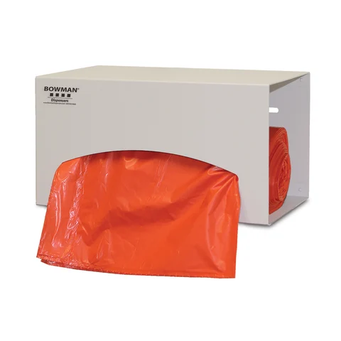 Bowman Dispensers/Marketlab-BG009-0512 Aluminum Large Single Bag Dispenser • 12"W x 6.4"D x 6.35"H