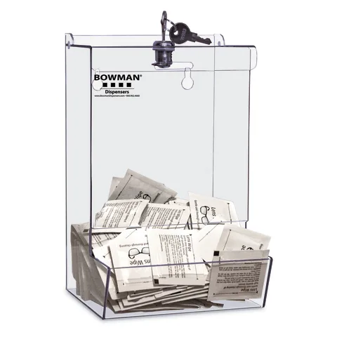 Bowman Dispensers/Marketlab-BK100-0111 Bulk Dispenser • Locking with Catch Tray
