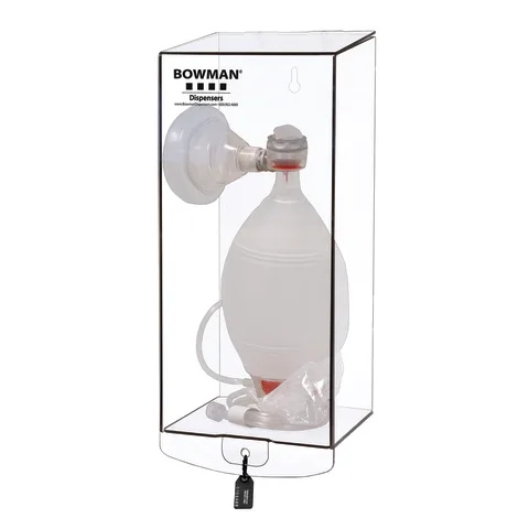 Bowman Dispensers/Marketlab-BK501-1211 Lockable Respiratory Supply Dispenser • 7.5"W x 6.3"D x