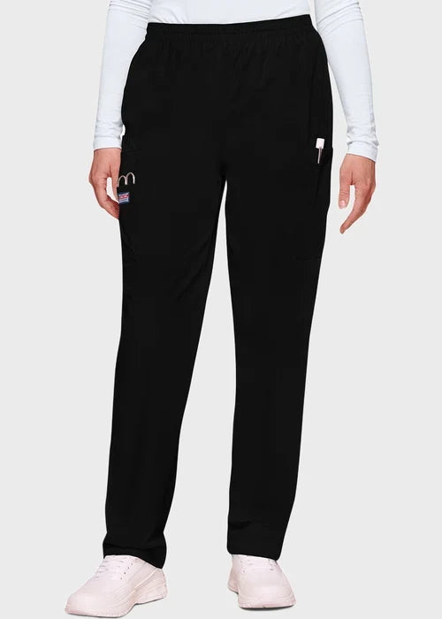 Cherokee Medical WW Originals Women's Scrubs Elastic Waist Utility Scrub Pants - Petite
