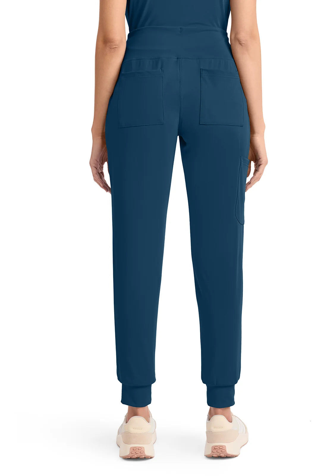 Cherokee Medical Achieve Women's 5-Pocket Pull-On Jogger Scrub Pant - Petite