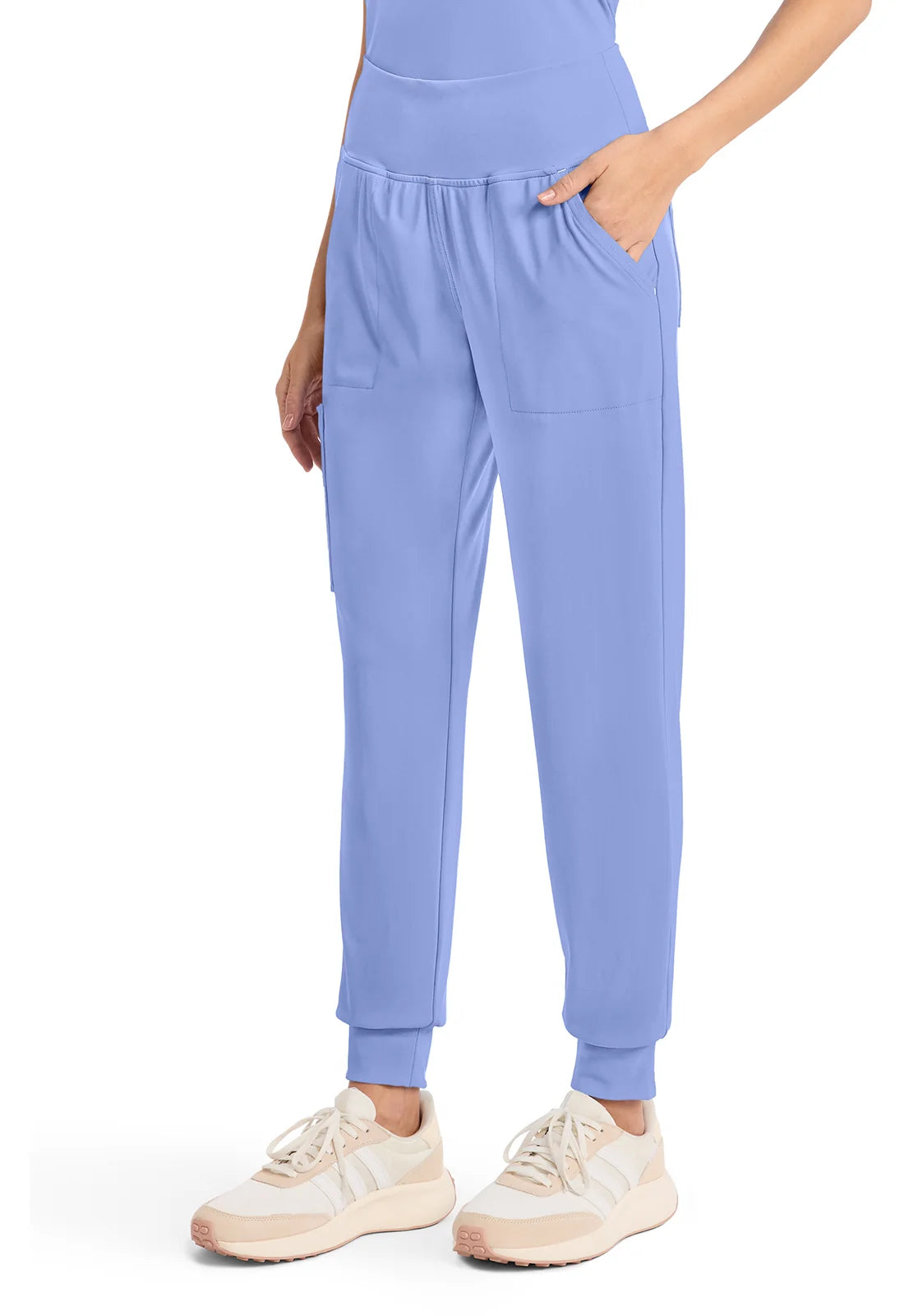 Cherokee Medical Achieve Women's 5-Pocket Pull-On Jogger Scrub Pant - Petite
