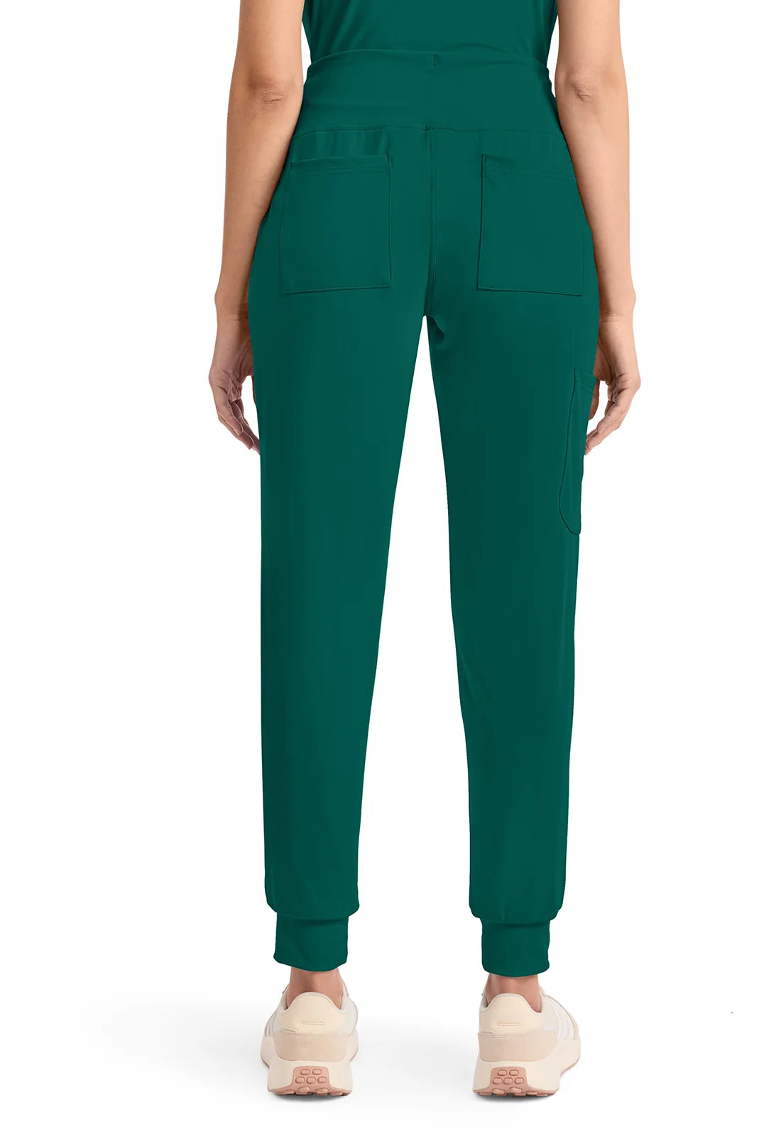 Cherokee Medical Achieve Women's 5-Pocket Pull-On Jogger Scrub Pant - Petite