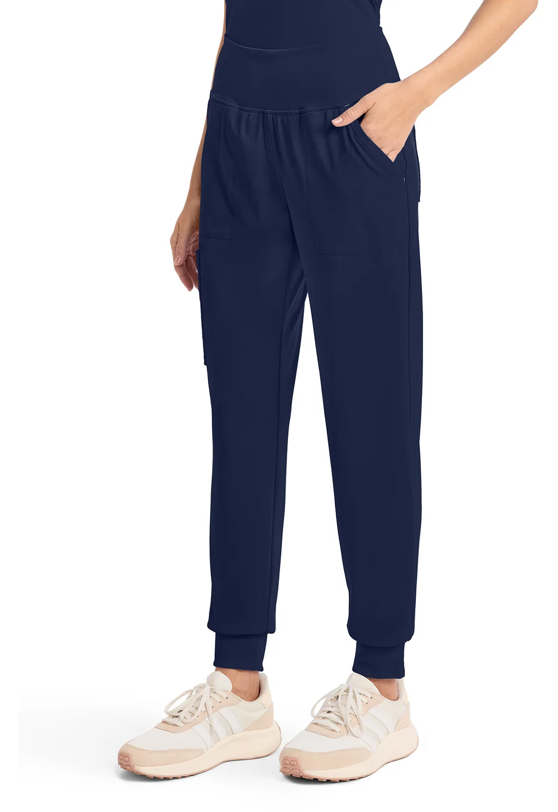 Cherokee Medical Achieve Women's 5-Pocket Pull-On Jogger Scrub Pant - Petite