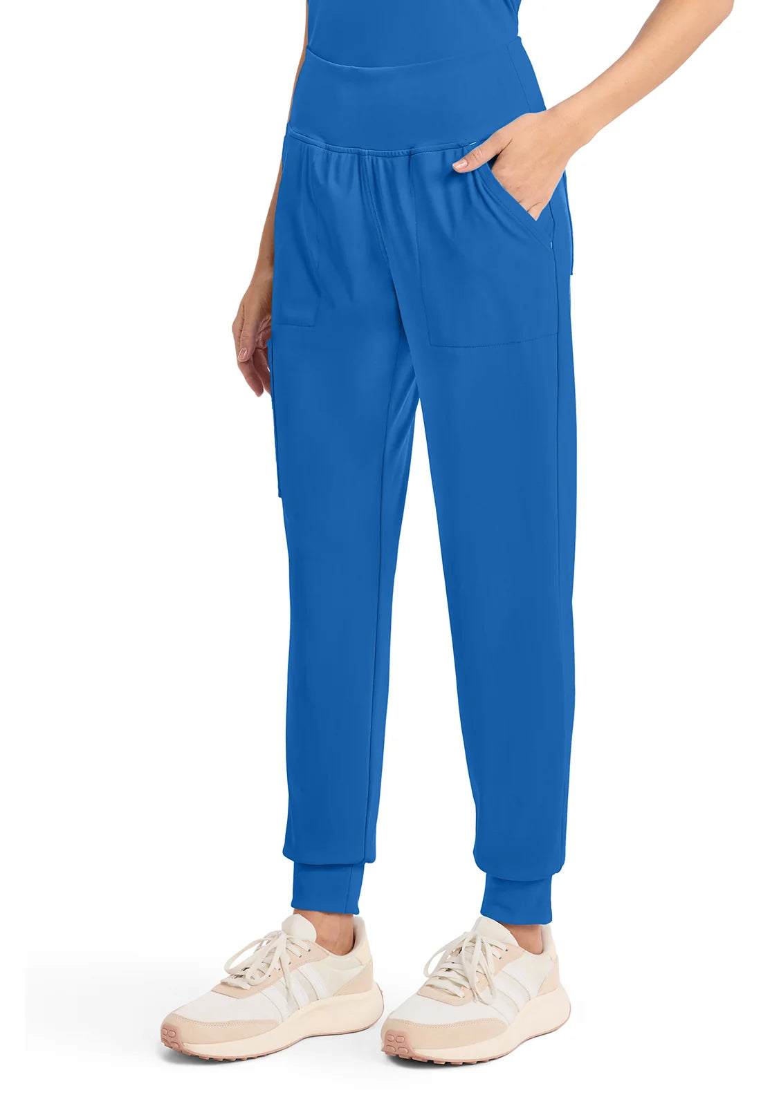 Cherokee Medical Achieve Women's 5-Pocket Pull-On Jogger Scrub Pant - Petite