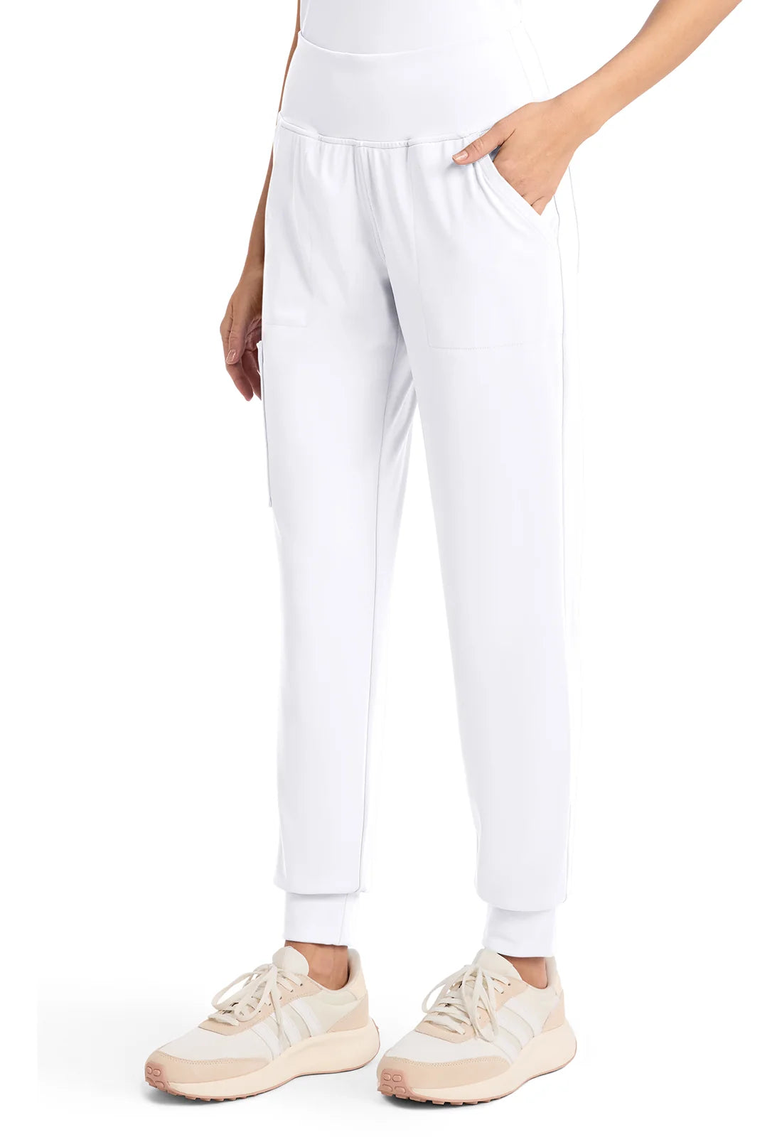 Cherokee Medical Achieve Women's 5-Pocket Pull-On Jogger Scrub Pant - Petite