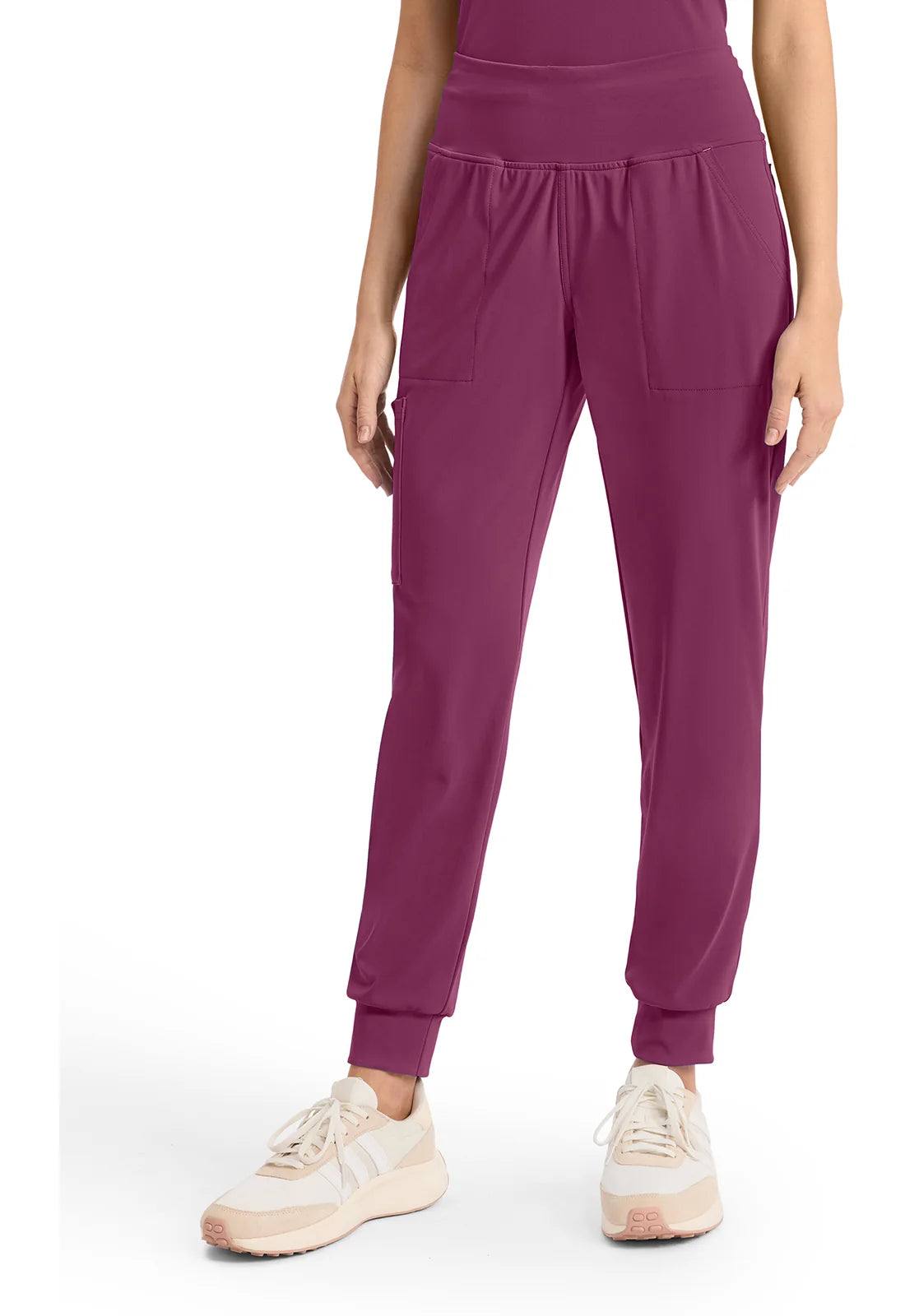 Cherokee Medical Achieve Women's 5-Pocket Pull-On Jogger Scrub Pant - Petite