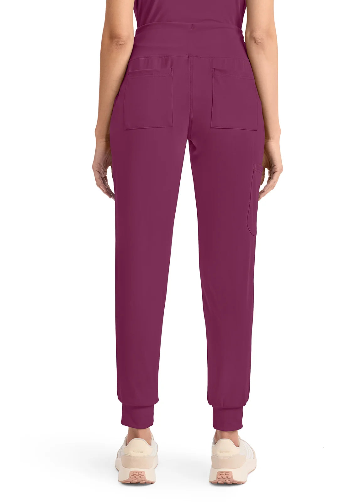 Cherokee Medical Achieve Women's 5-Pocket Pull-On Jogger Scrub Pant - Petite
