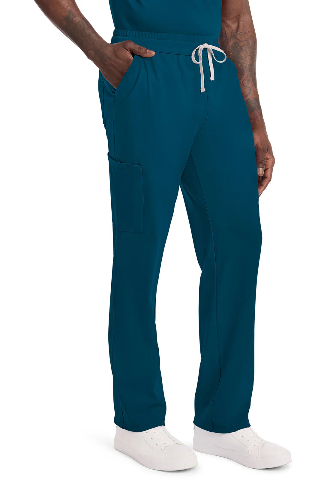 Cherokee Medical Men's 5 Pocket Straight Leg Scrub Pant - Short