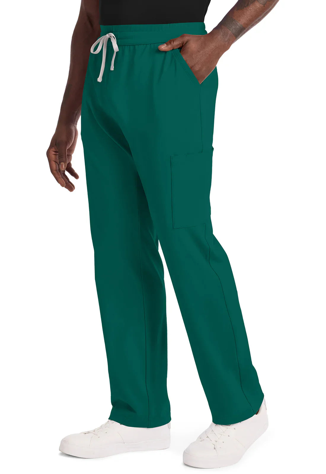 Cherokee Medical Men's 5 Pocket Straight Leg Scrub Pant - Short
