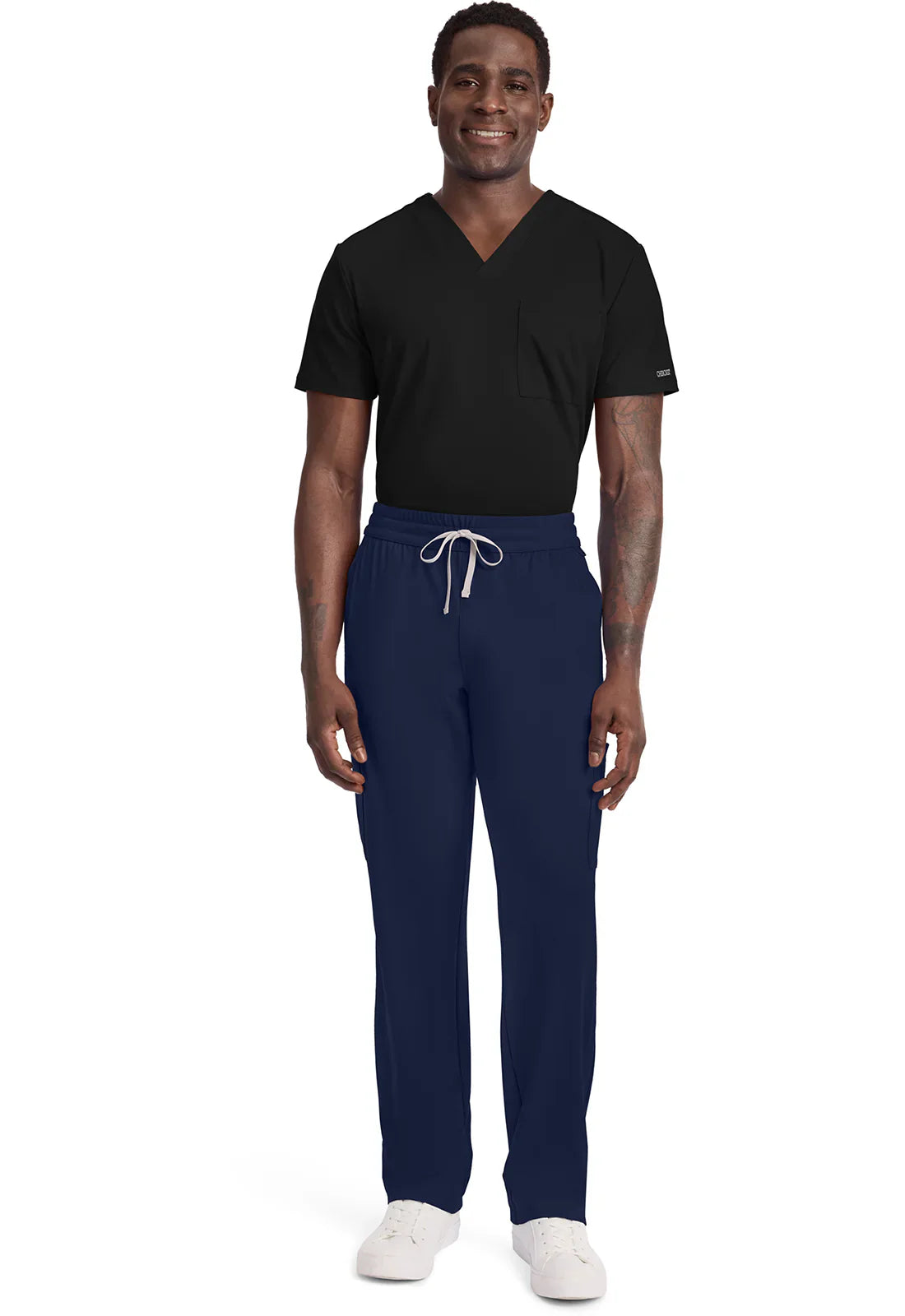 Cherokee Medical Men's 5 Pocket Straight Leg Scrub Pant - Short